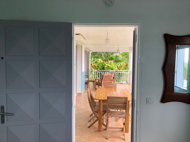 Suite parentale : vue terrasse | Location vacances Guadeloupe